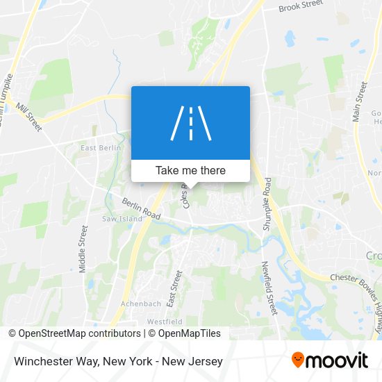 Mapa de Winchester Way
