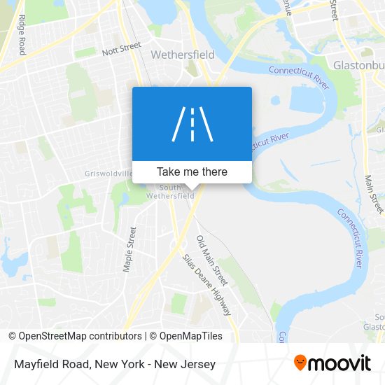 Mapa de Mayfield Road