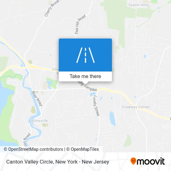 Mapa de Canton Valley Circle
