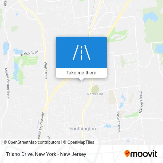 Triano Drive map