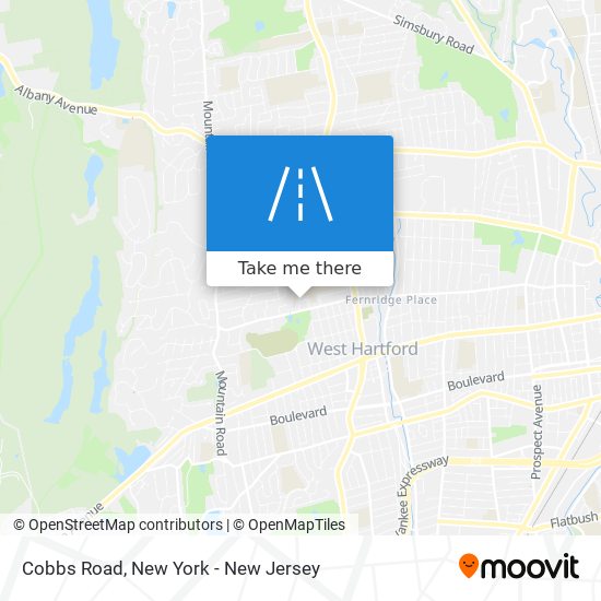 Cobbs Road map