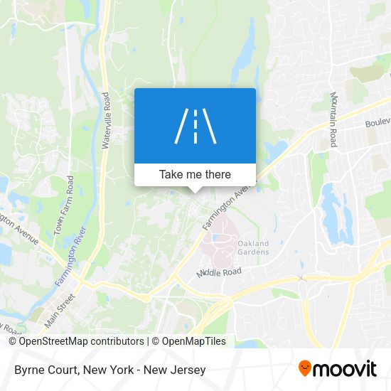 Mapa de Byrne Court
