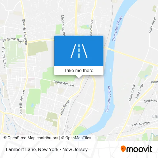 Lambert Lane map