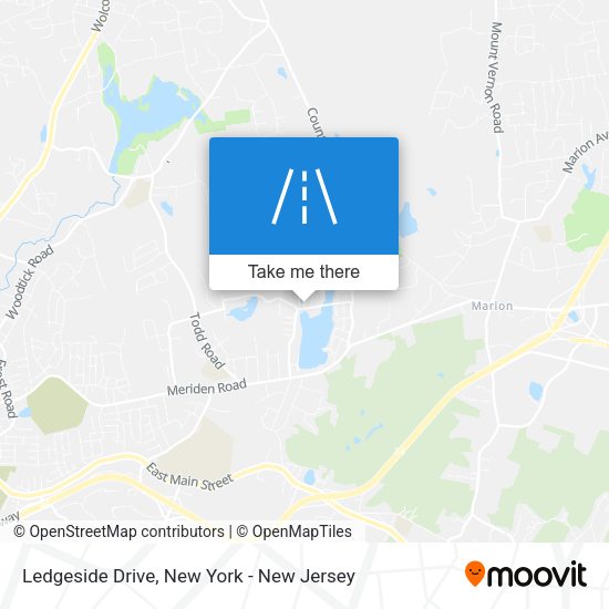 Mapa de Ledgeside Drive
