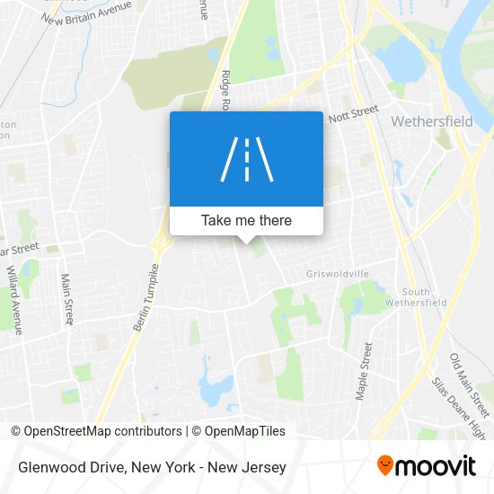 Glenwood Drive map