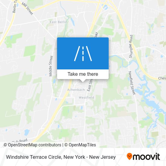 Windshire Terrace Circle map