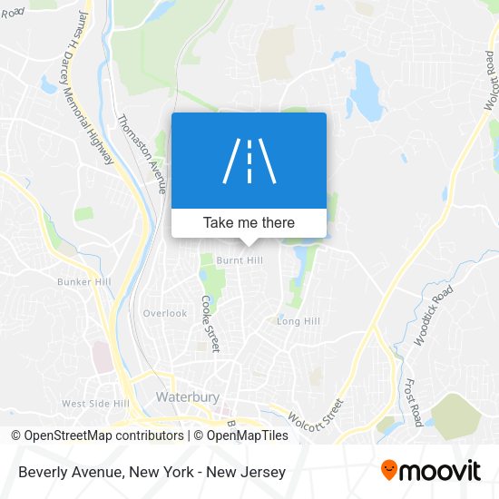 Mapa de Beverly Avenue