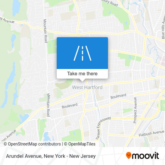 Mapa de Arundel Avenue