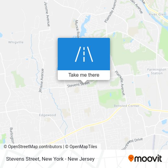 Mapa de Stevens Street