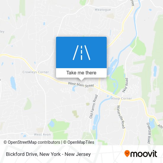 Mapa de Bickford Drive
