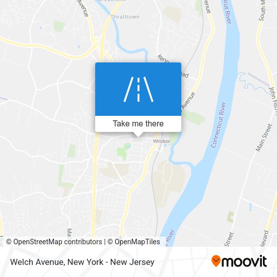 Mapa de Welch Avenue