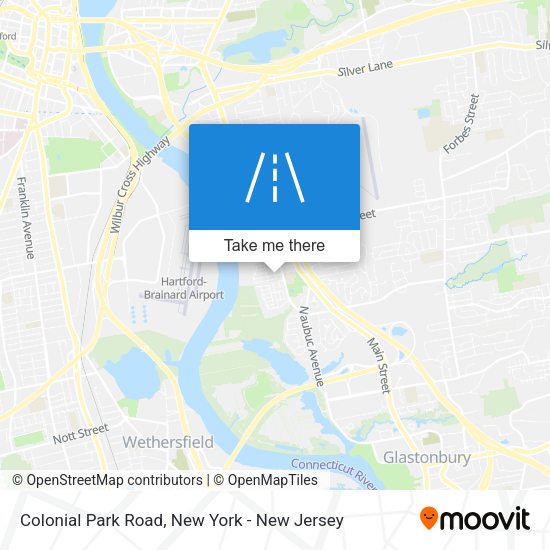Mapa de Colonial Park Road