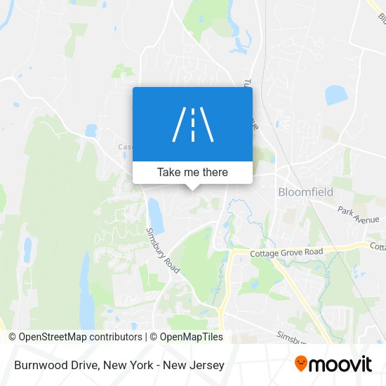 Mapa de Burnwood Drive