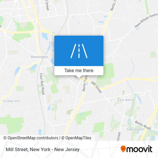 Mapa de Mill Street
