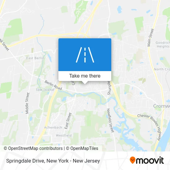Springdale Drive map