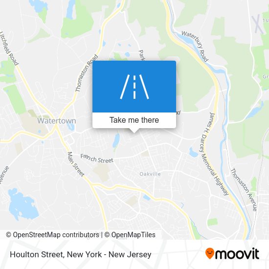 Mapa de Houlton Street