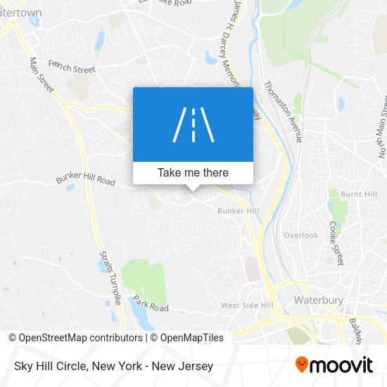 Mapa de Sky Hill Circle