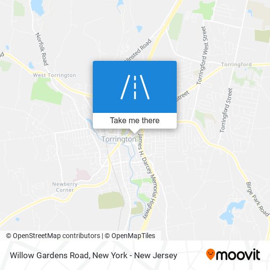 Mapa de Willow Gardens Road