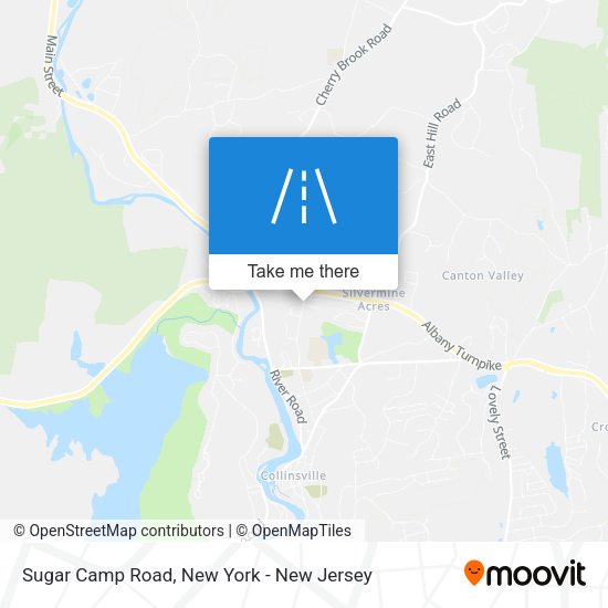 Mapa de Sugar Camp Road