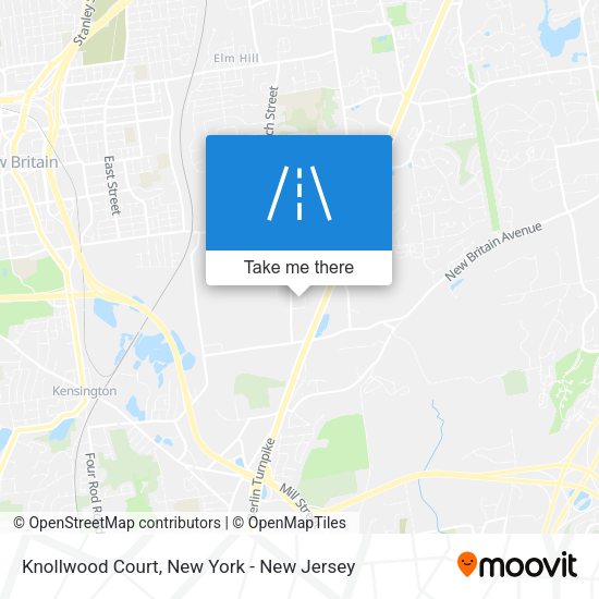 Mapa de Knollwood Court