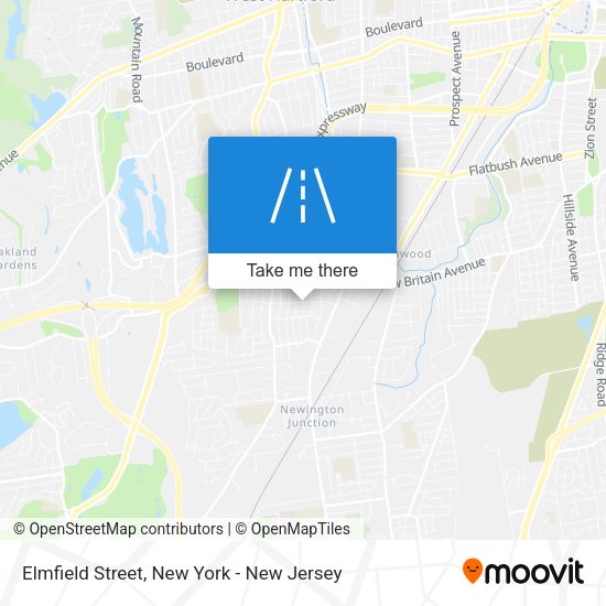 Mapa de Elmfield Street