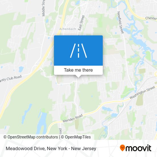 Mapa de Meadowood Drive