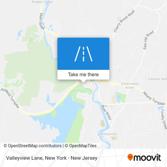Mapa de Valleyview Lane