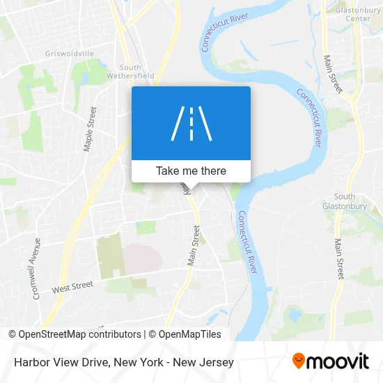 Harbor View Drive map