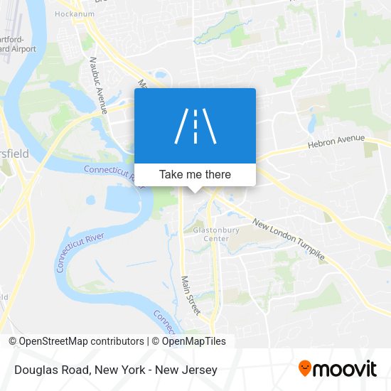 Mapa de Douglas Road