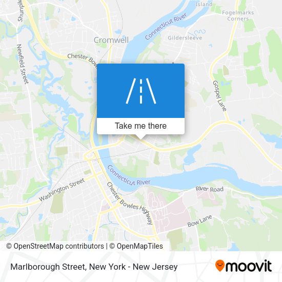 Mapa de Marlborough Street