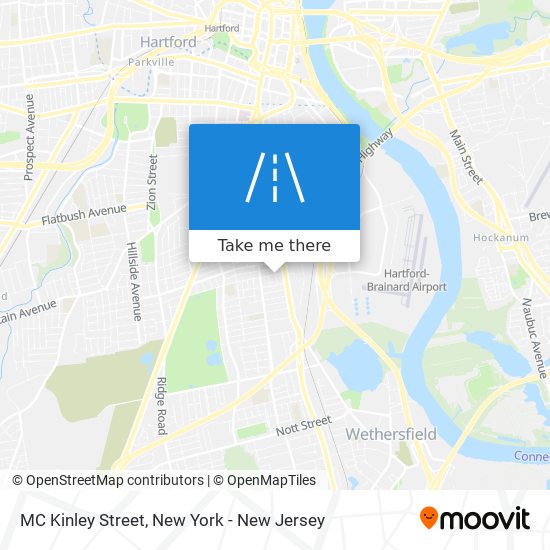 MC Kinley Street map