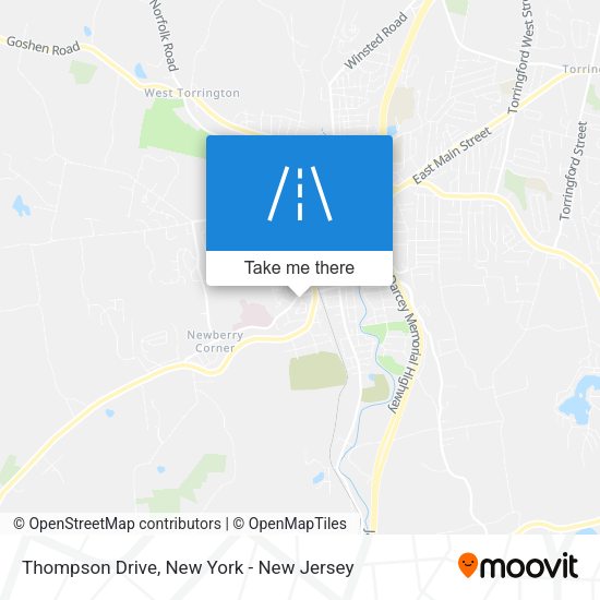 Mapa de Thompson Drive