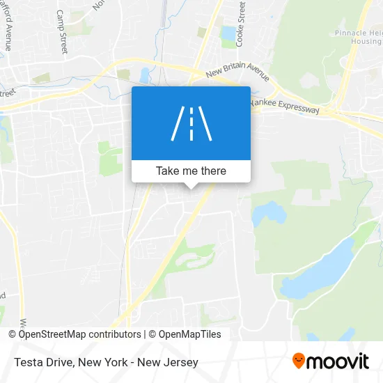 Testa Drive map