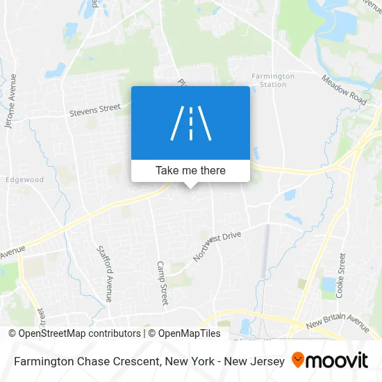 Farmington Chase Crescent map