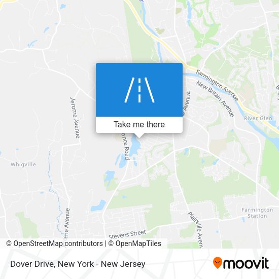 Mapa de Dover Drive