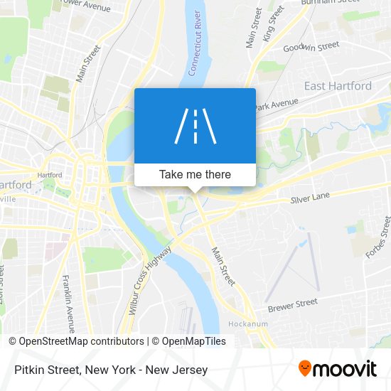 Mapa de Pitkin Street