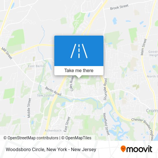 Mapa de Woodsboro Circle