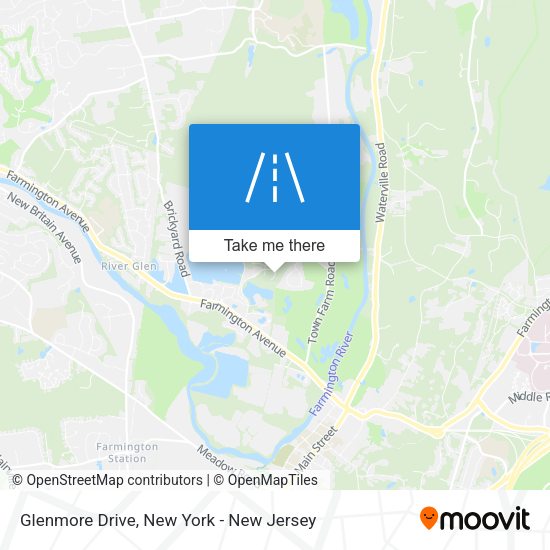 Mapa de Glenmore Drive