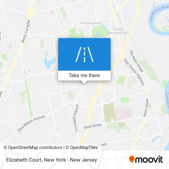 Mapa de Elizabeth Court