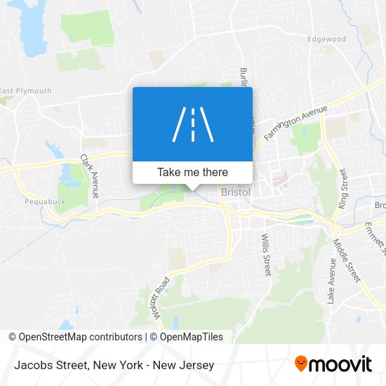 Mapa de Jacobs Street