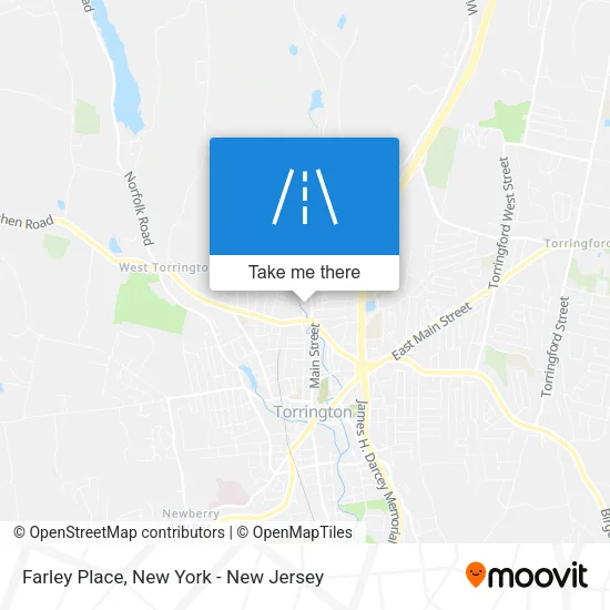 Farley Place map