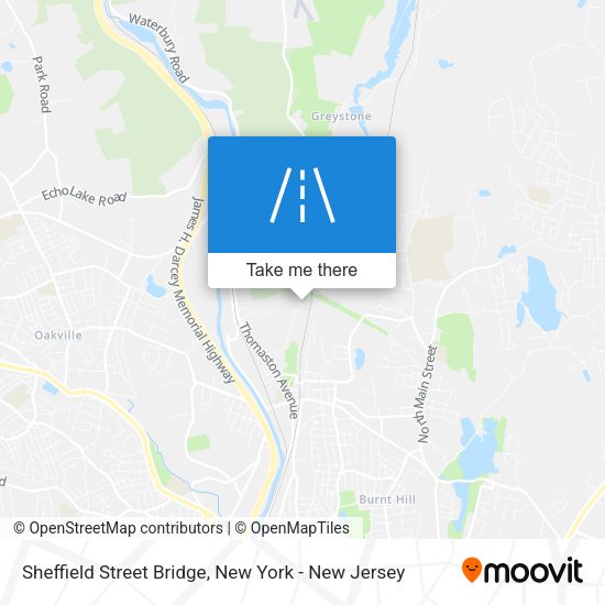 Mapa de Sheffield Street Bridge