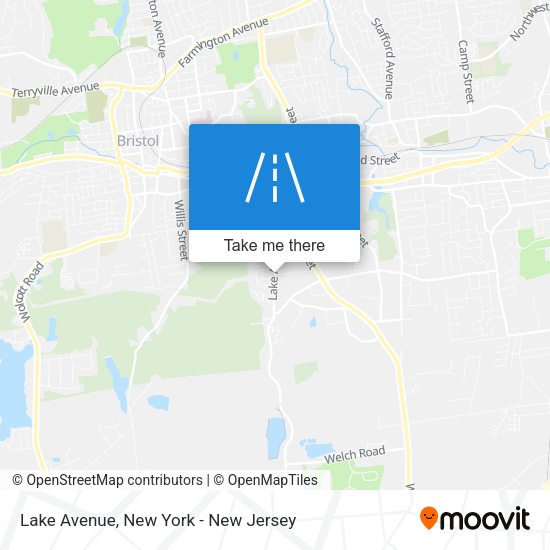 Mapa de Lake Avenue