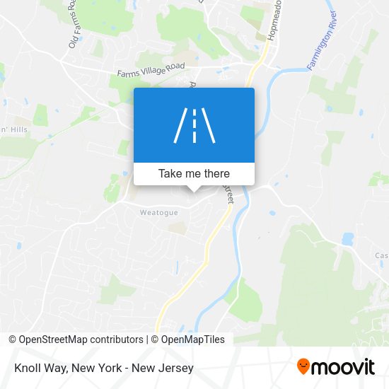 Knoll Way map