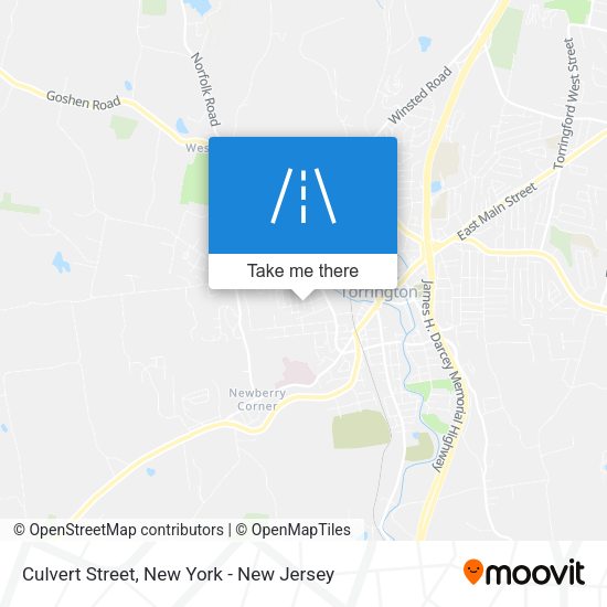 Mapa de Culvert Street