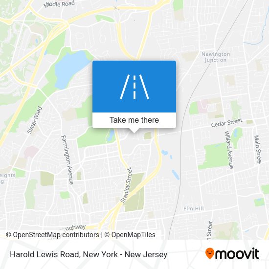 Mapa de Harold Lewis Road