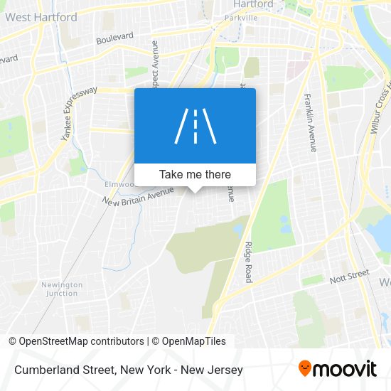 Mapa de Cumberland Street