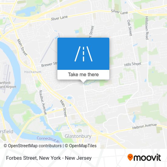 Mapa de Forbes Street