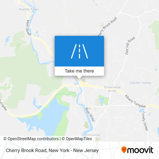 Mapa de Cherry Brook Road