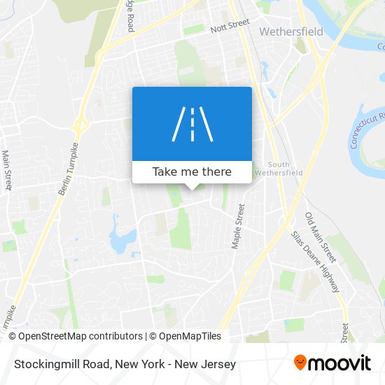 Stockingmill Road map